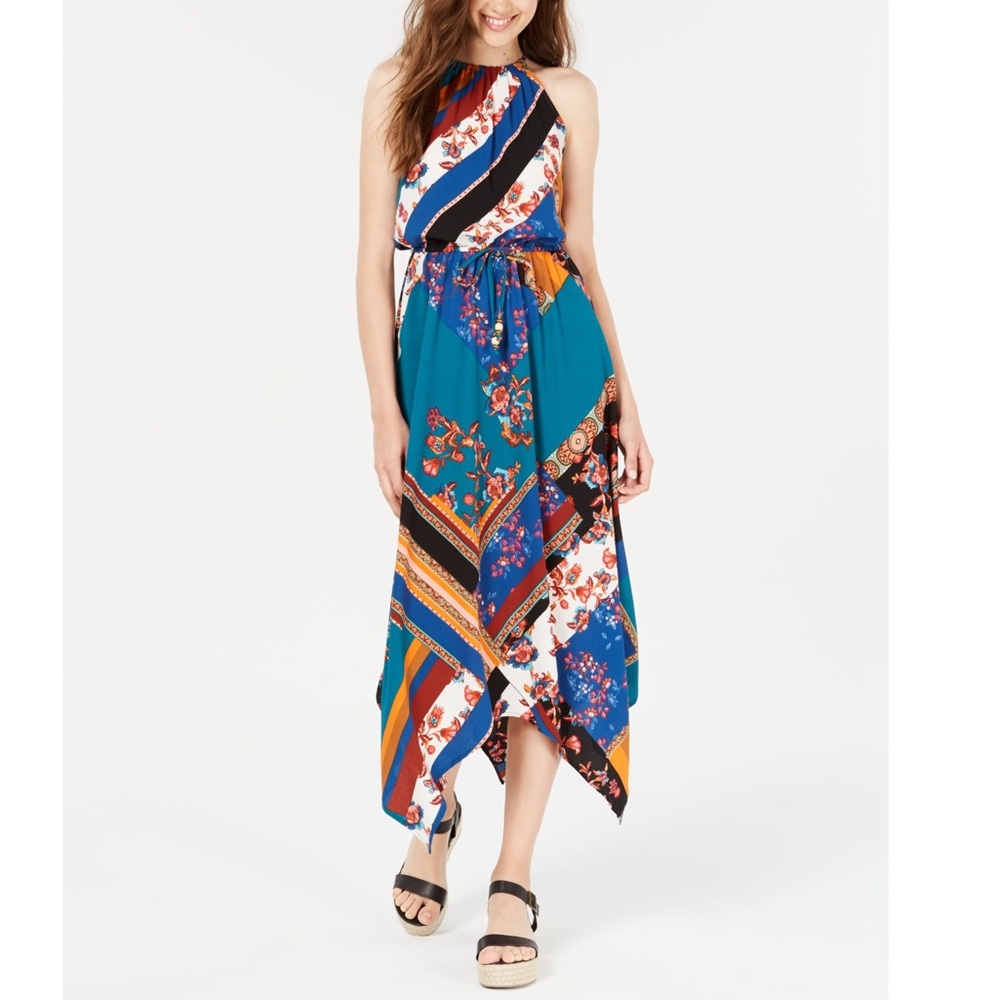 NWT Fishbowl midi Royal Teal daytime dress